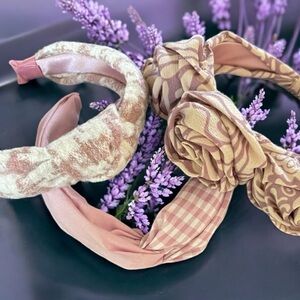 Pink Knotted Hair Accessories 1 only